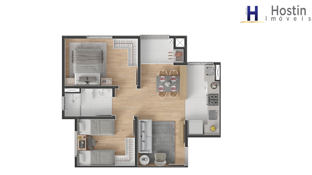 Apartamento, 2 quartos, 47 m² - Foto 24