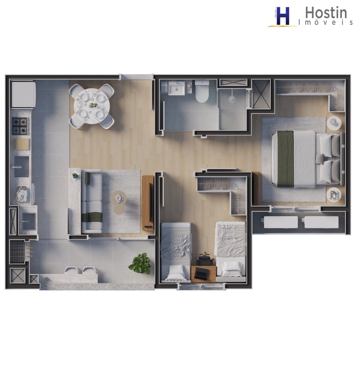 Apartamento, 2 quartos, 52 m² - Foto 26