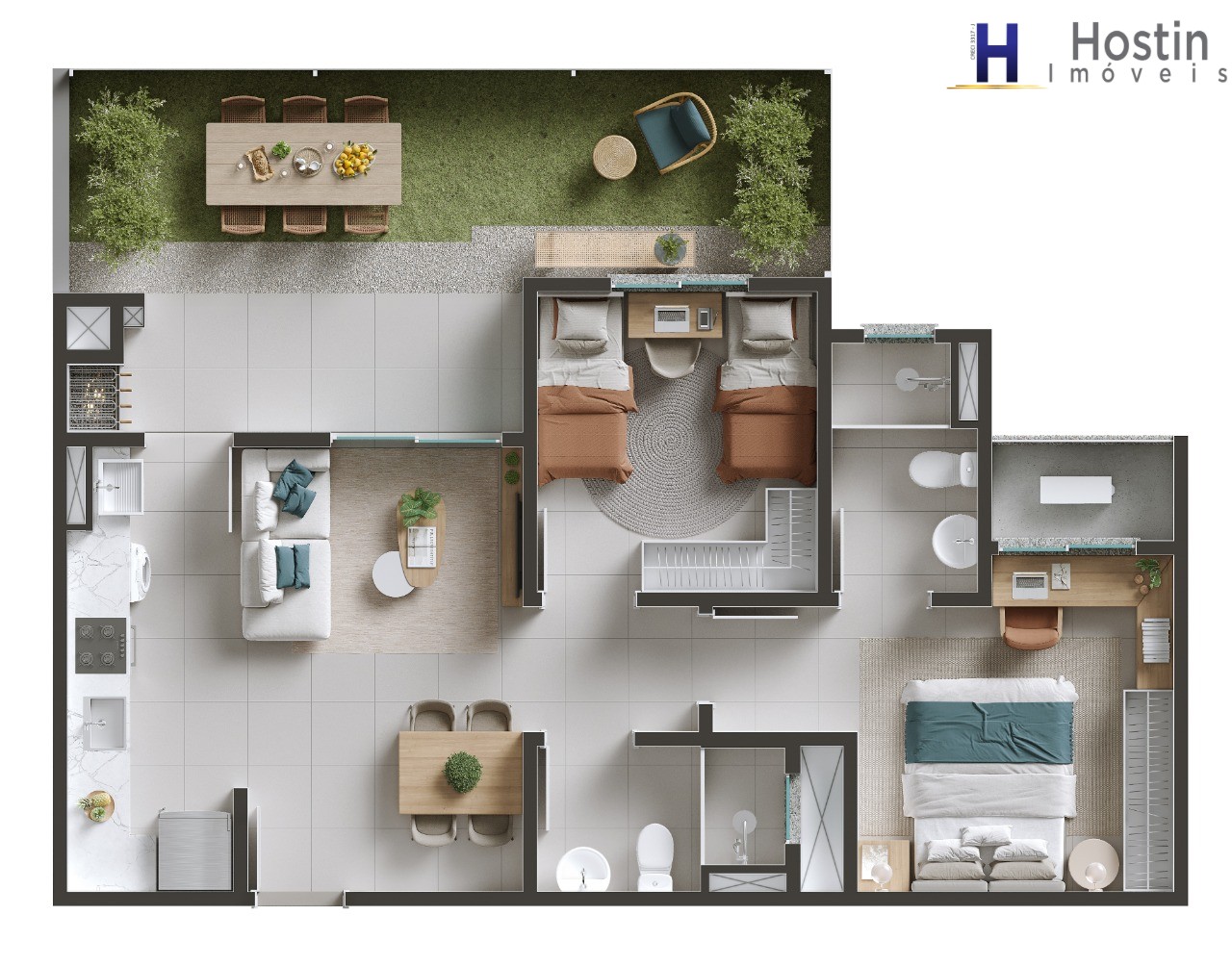 Apartamento, 2 quartos, 63 m² - Foto 28
