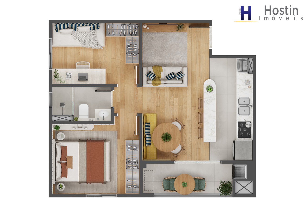 Apartamento, 2 quartos, 48 m² - Foto 27