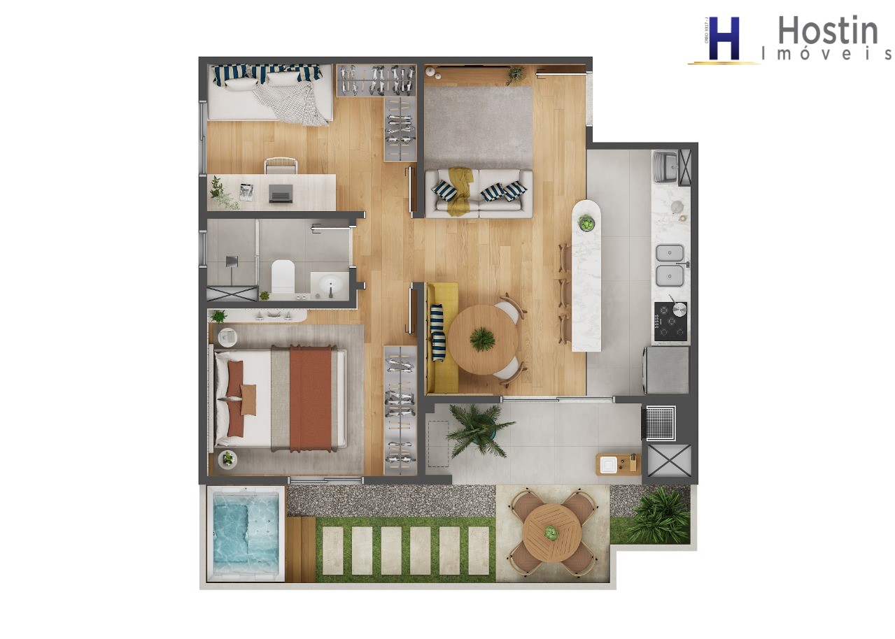 Apartamento, 2 quartos, 48 m² - Foto 25