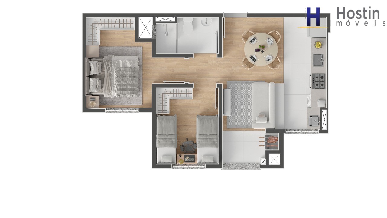 Apartamento, 2 quartos, 47 m² - Foto 26