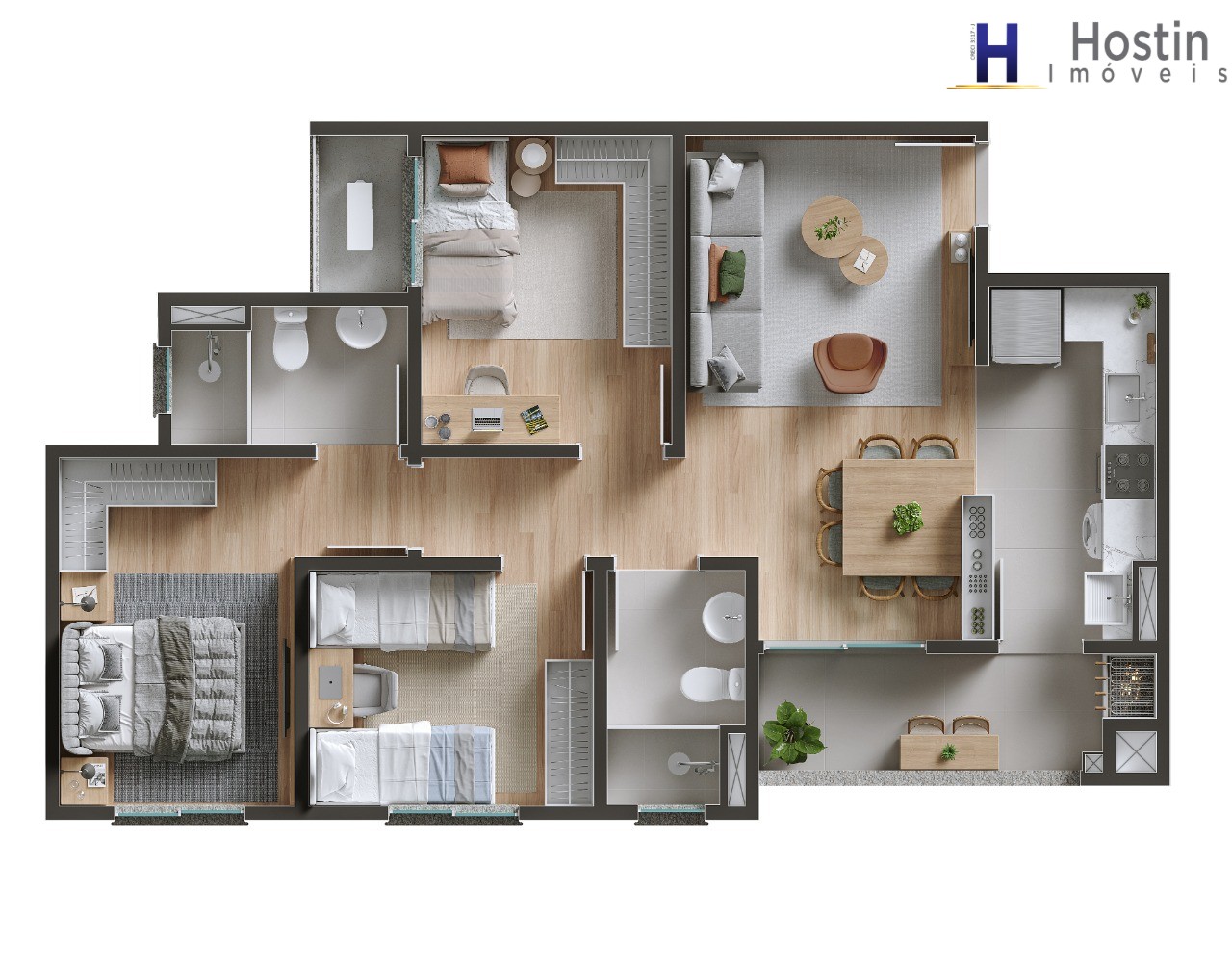 Apartamento, 2 quartos, 63 m² - Foto 30