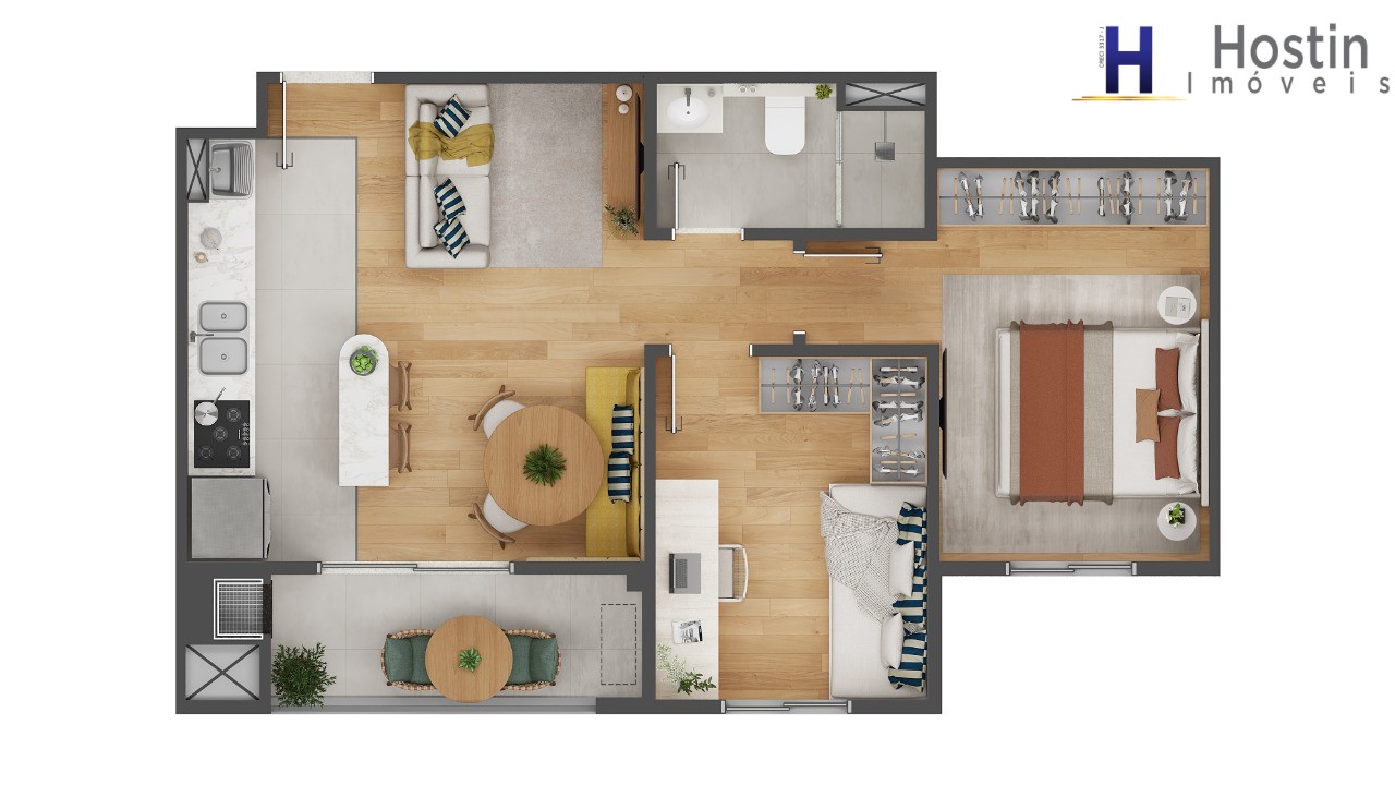 Apartamento, 2 quartos, 48 m² - Foto 28