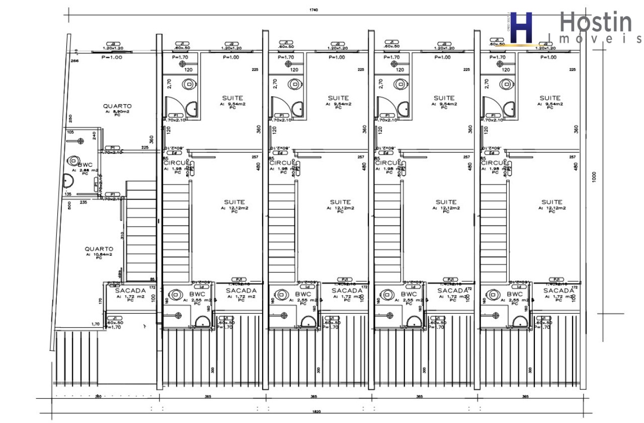 Sobrado, 2 quartos, 75 m² - Foto 13