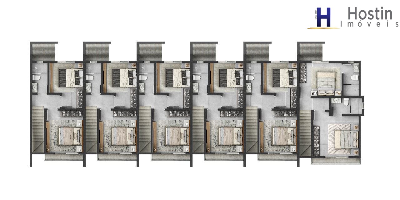 Sobrado, 2 quartos, 65 m² - Foto 5
