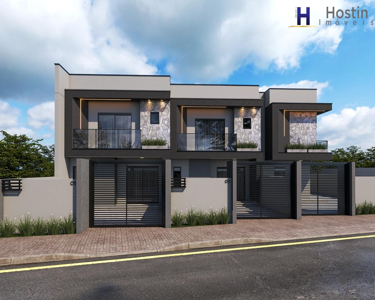 Sobrado, 3 quartos, 93 m² - Foto 1