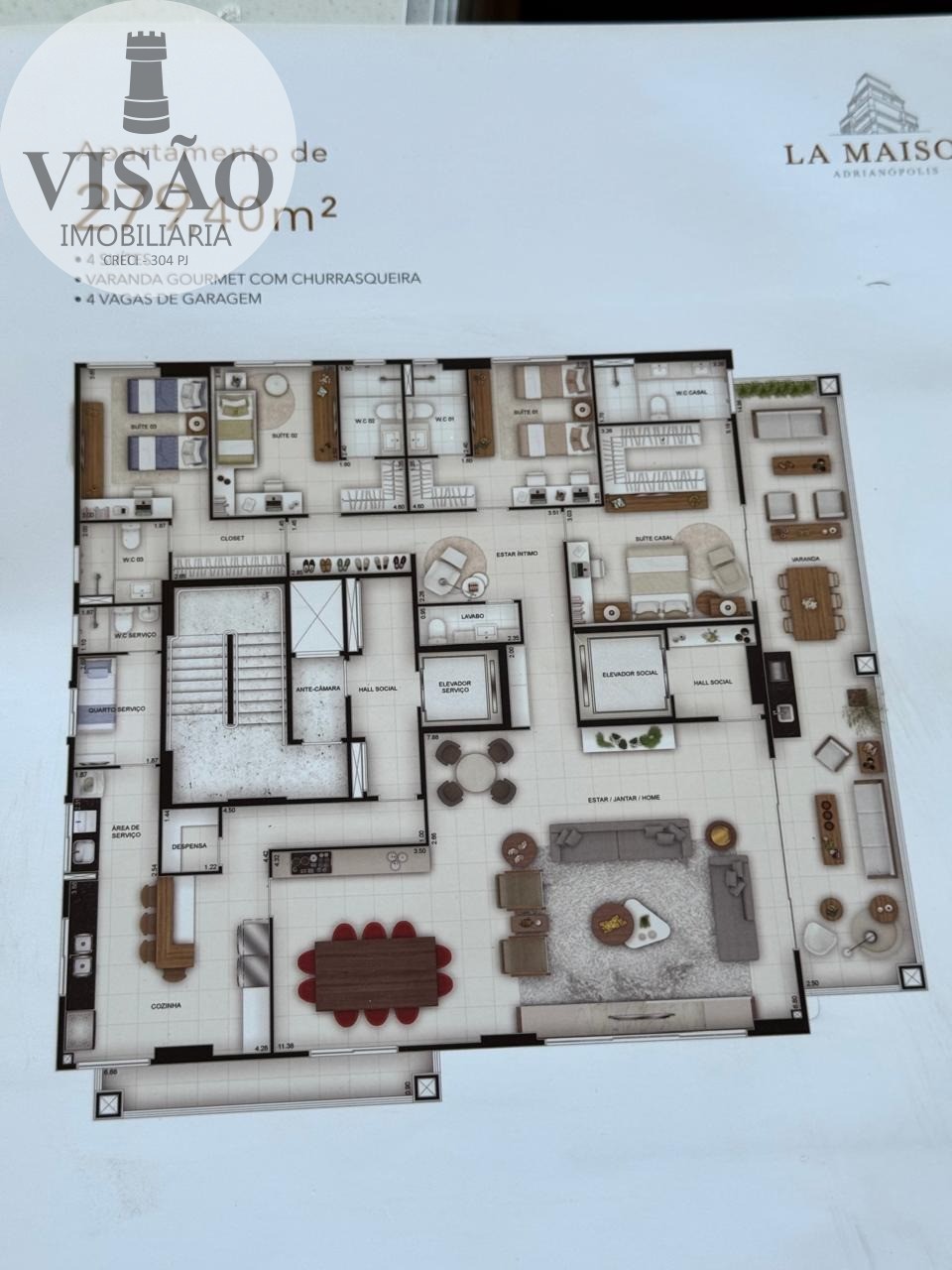 Apartamento, 4 quartos, 279 m² - Foto 8