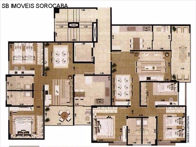 Apartamento à venda com 3 quartos, 84m² - Foto 3