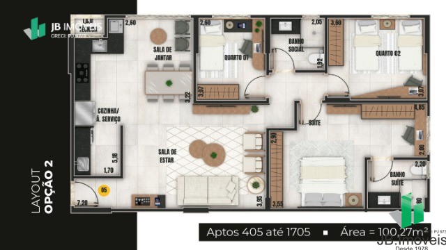 Apartamento à venda com 3 quartos, 100m² - Foto 24