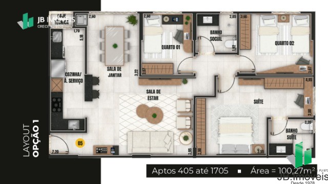 Apartamento à venda com 3 quartos, 100m² - Foto 23