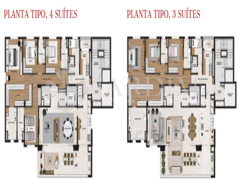 Apartamento à venda com 4 quartos, 256m² - Foto 13