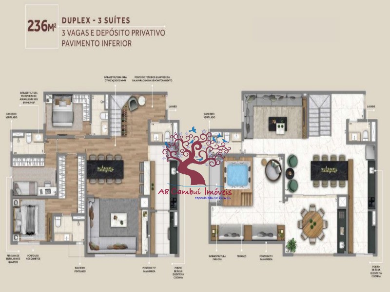 Apartamento à venda com 3 quartos, 121m² - Foto 10