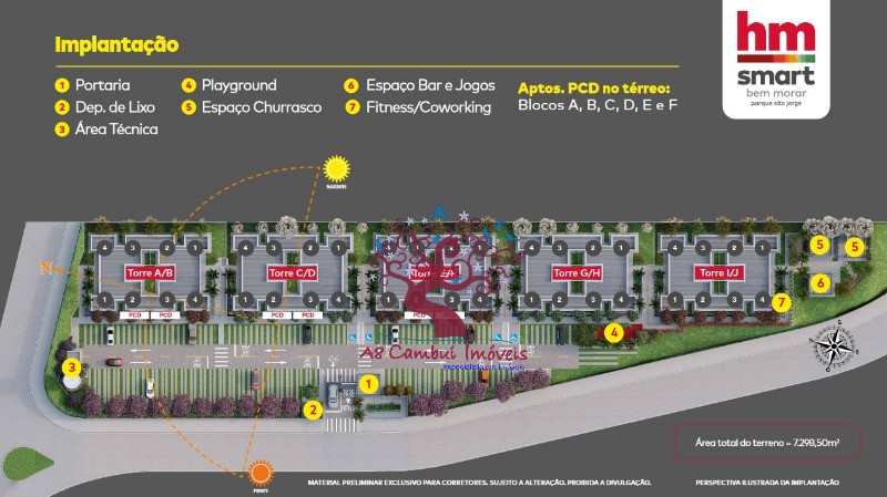 Apartamento à venda com 2 quartos, 37m² - Foto 4