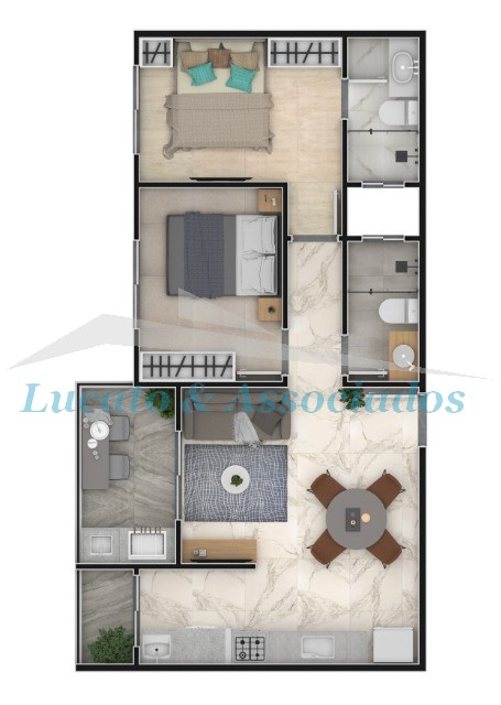 Apartamento à venda com 2 quartos, 68m² - Foto 18