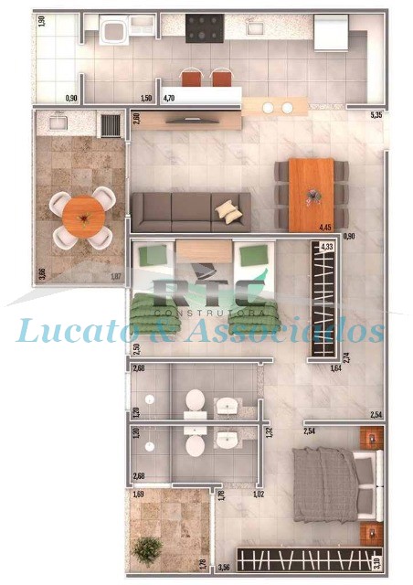 Apartamento à venda com 2 quartos, 79m² - Foto 13