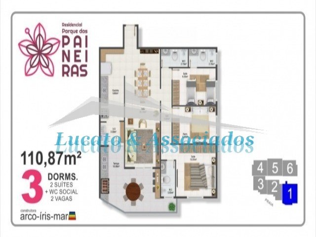 Apartamento à venda com 3 quartos, 110m² - Foto 18