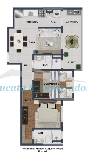 Apartamento à venda com 2 quartos, 59m² - Foto 32