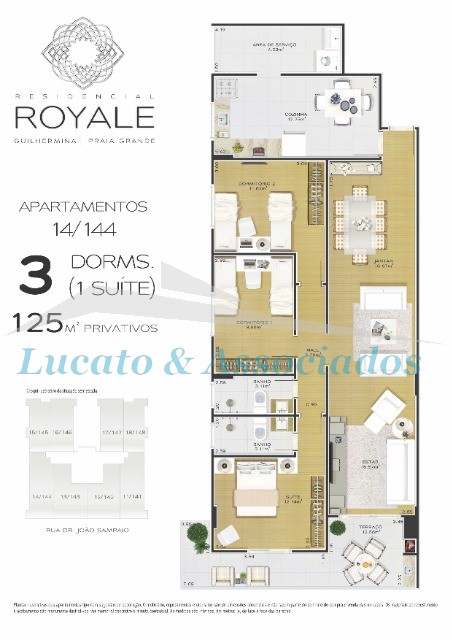 Apartamento à venda com 3 quartos, 125m² - Foto 18