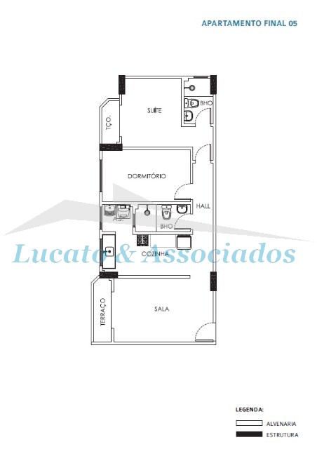 Apartamento à venda com 2 quartos, 60m² - Foto 24