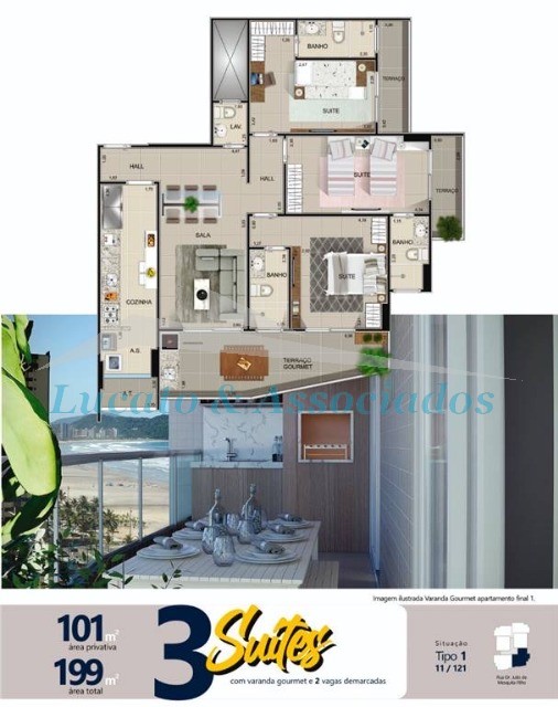 Apartamento, 3 quartos, 101 m² - Foto 13
