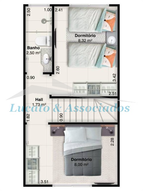 Casa de Condomínio, 2 quartos - Foto 3