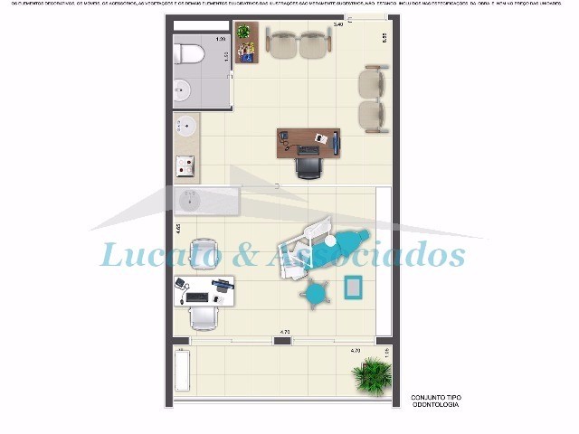 Sala-Conjunto, 39 m² - Foto 13