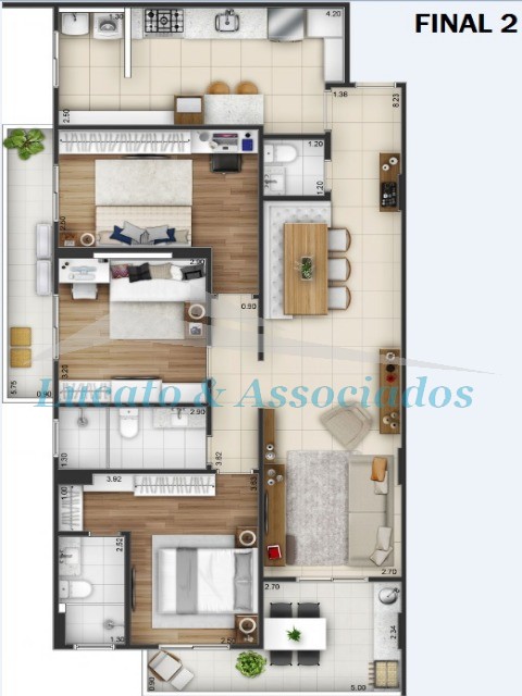Apartamento, 3 quartos, 105 m² - Foto 21