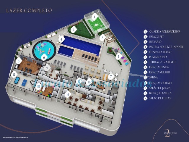 Apartamento, 2 quartos, 65 m² - Foto 3