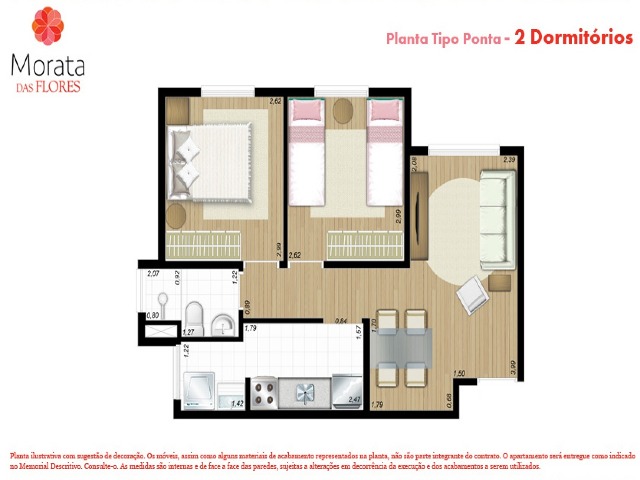 Apartamento à venda com 2 quartos, 47m² - Foto 29