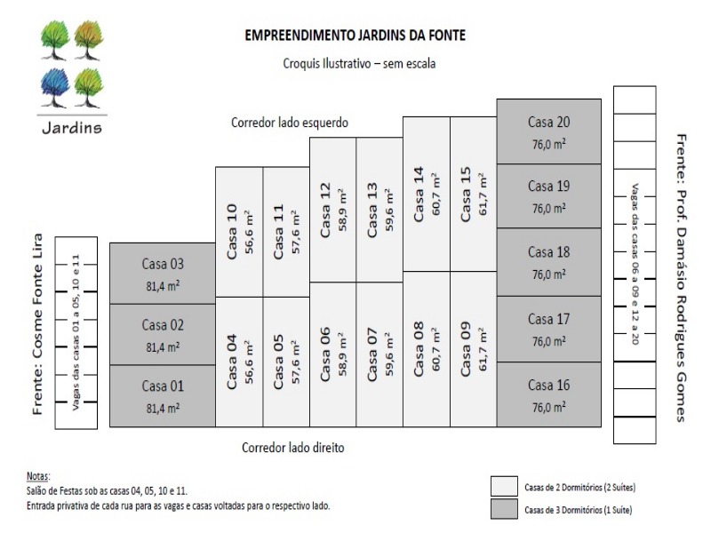 Casa à venda com 3 quartos, 81m² - Foto 2