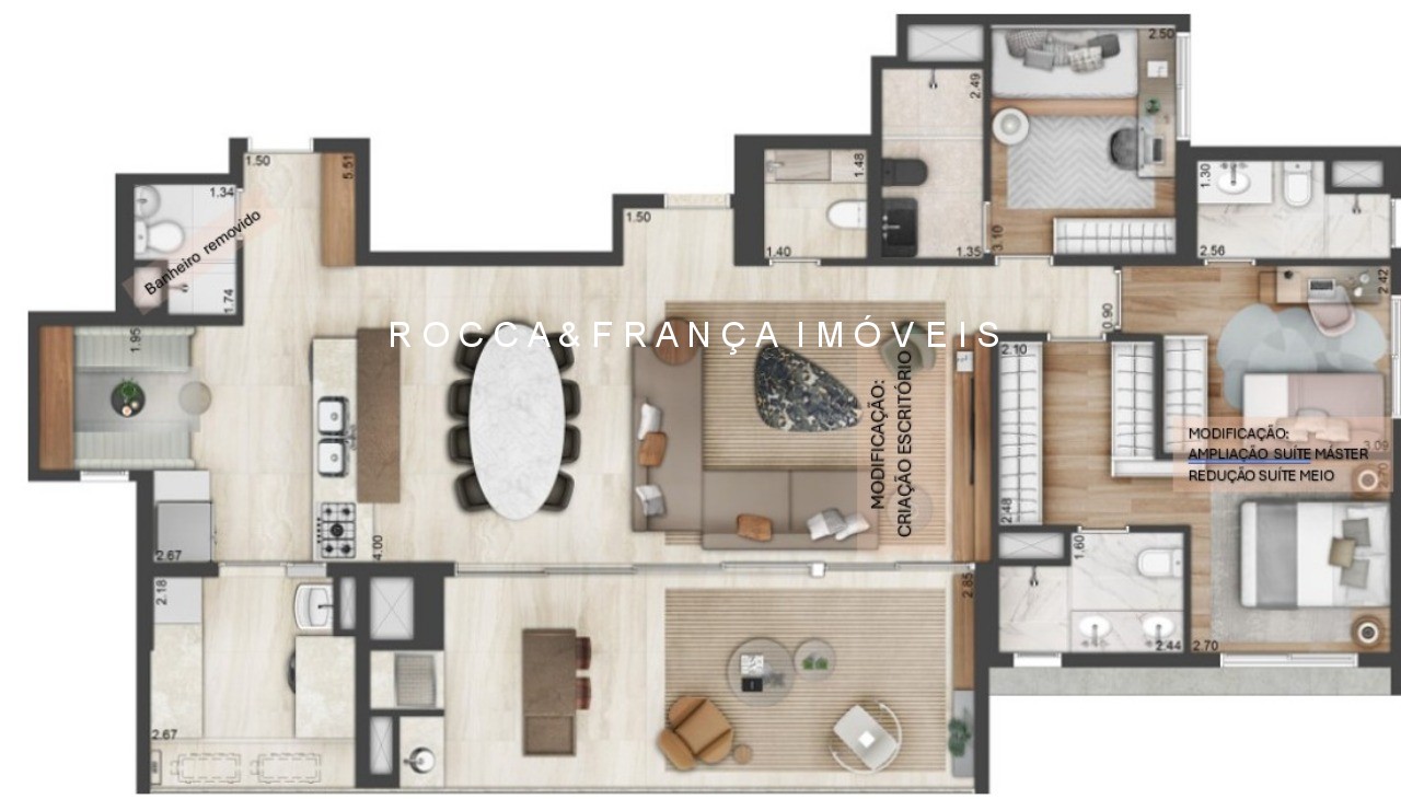 Apartamento à venda com 3 quartos, 146m² - Foto 65