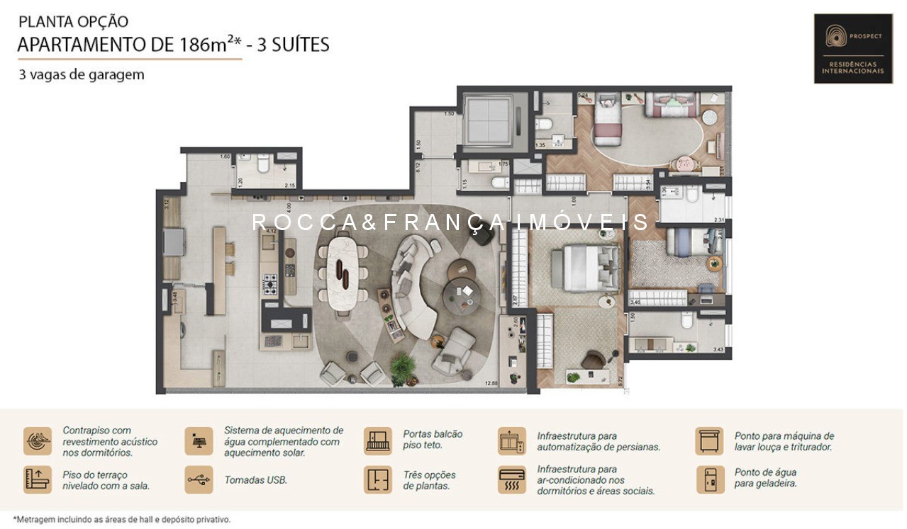 Apartamento à venda com 4 quartos, 265m² - Foto 23
