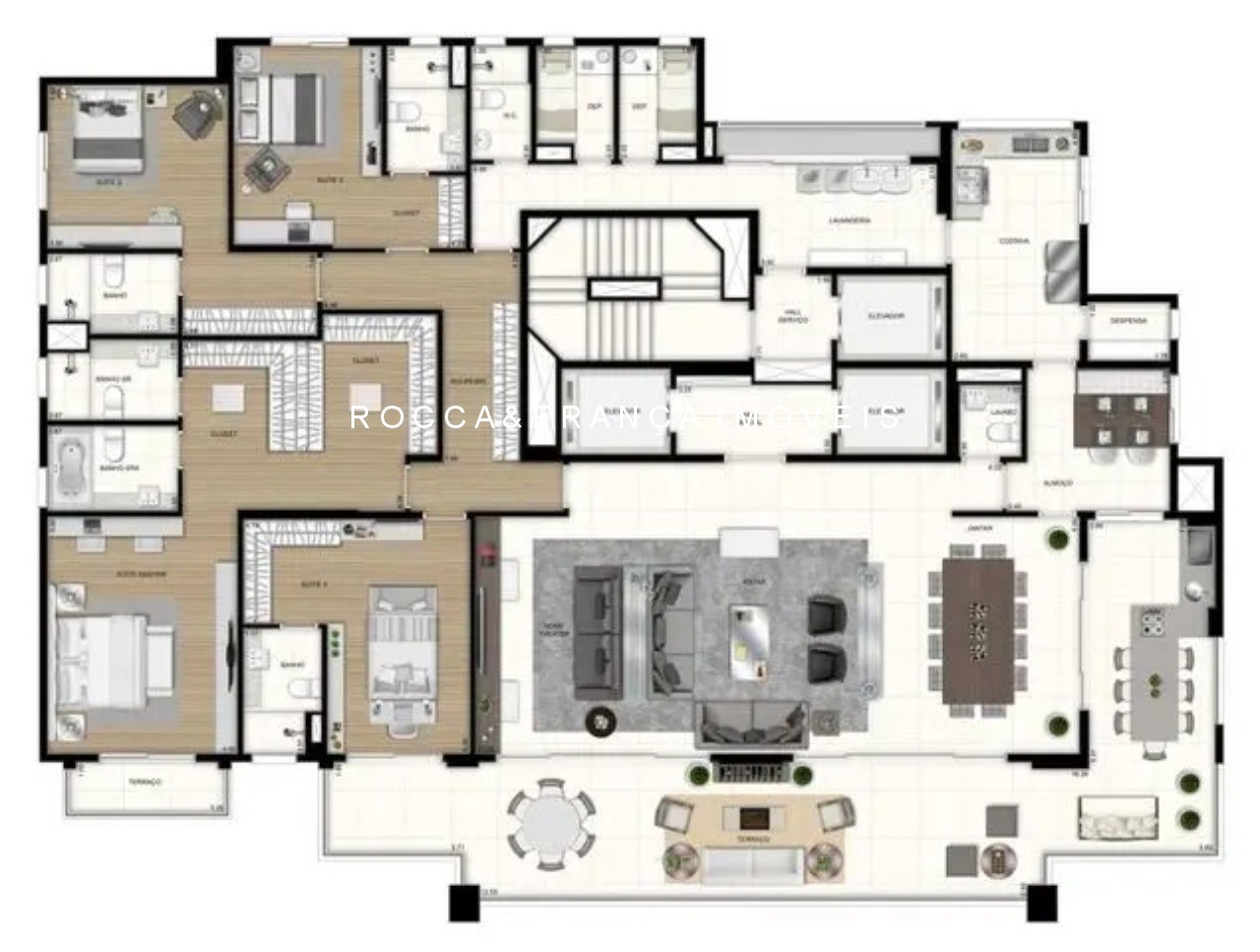 Apartamento, 4 quartos, 400 m² - Foto 79