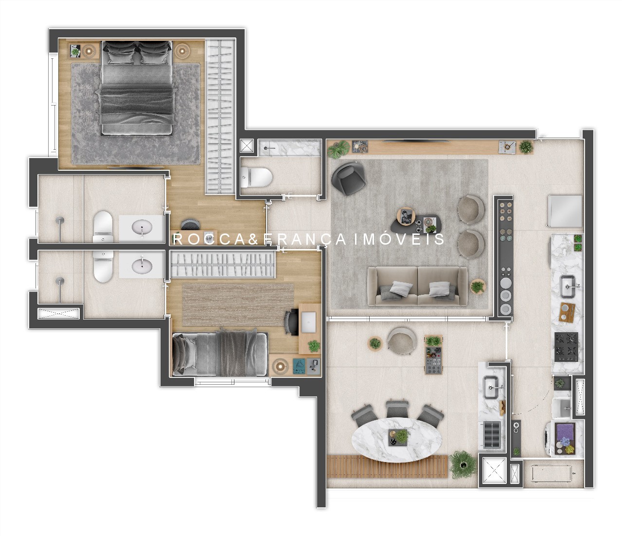 Apartamento, 2 quartos, 69 m² - Foto 11