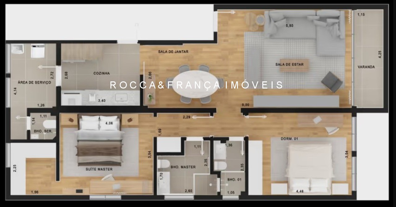 Apartamento, 3 quartos, 163 m² - Foto 28