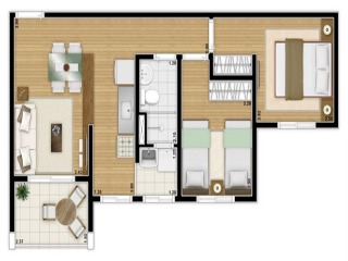 Apartamento à venda com 2 quartos, 49m² - Foto 15