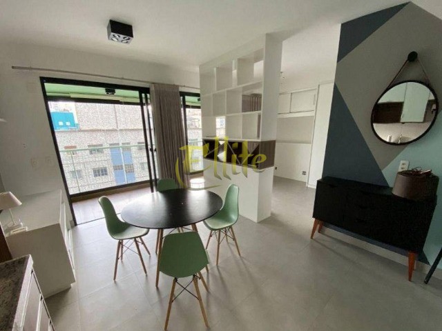 Flat/Apart Hotel para alugar com 1 quarto, 37m² - Foto 1