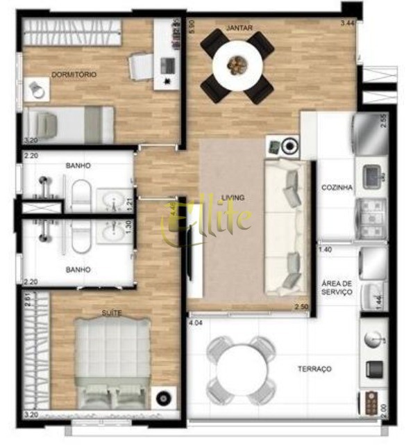 Apartamento, 2 quartos, 63 m² - Foto 20