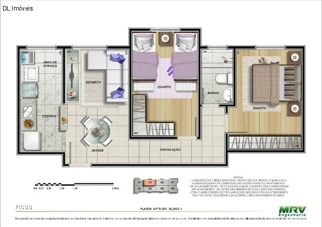 Apartamento, 2 quartos, 56 m² - Foto 25