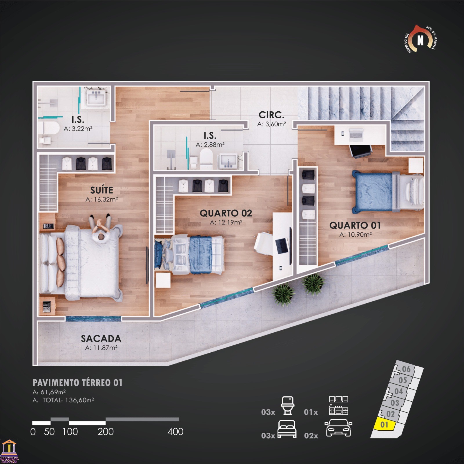 Casa à venda com 3 quartos, 156m² - Foto 15