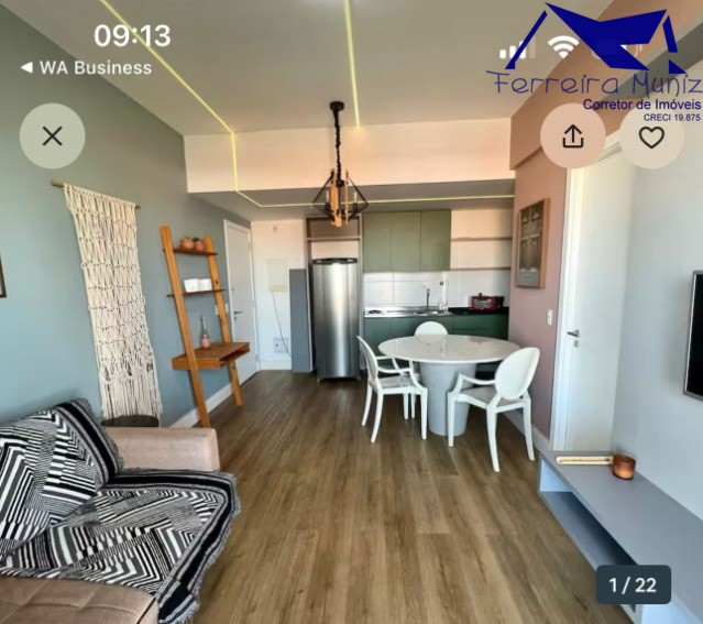 Flat/Apart Hotel para alugar com 2 quartos, 65m² - Foto 1