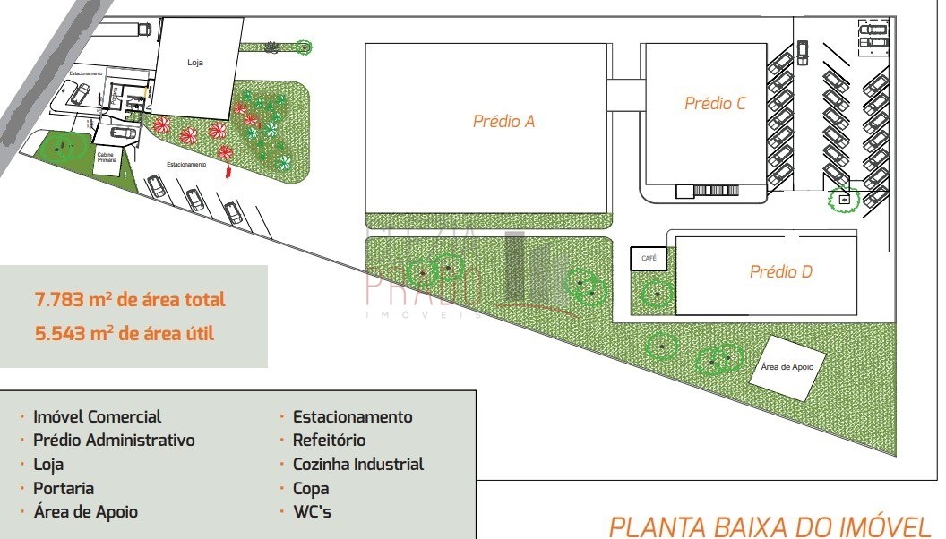 Prédio Inteiro para alugar, 7783m² - Foto 2