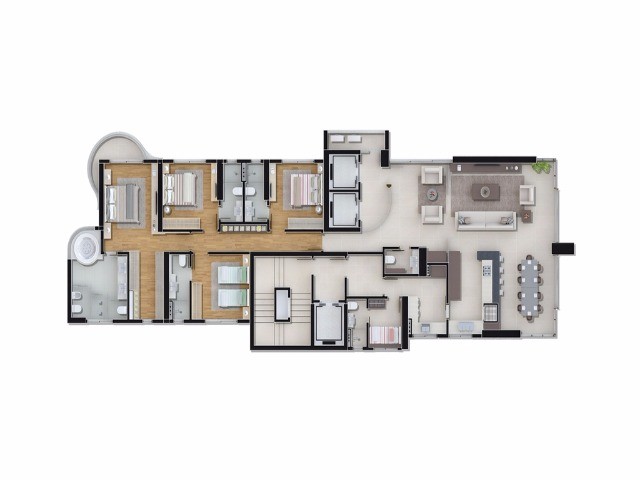 Apartamento à venda com 4 quartos, 237m² - Foto 20