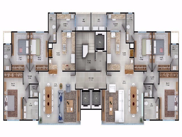 Apartamento à venda com 3 quartos, 137m² - Foto 5