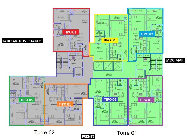 Apartamento à venda com 2 quartos, 80m² - Foto 11