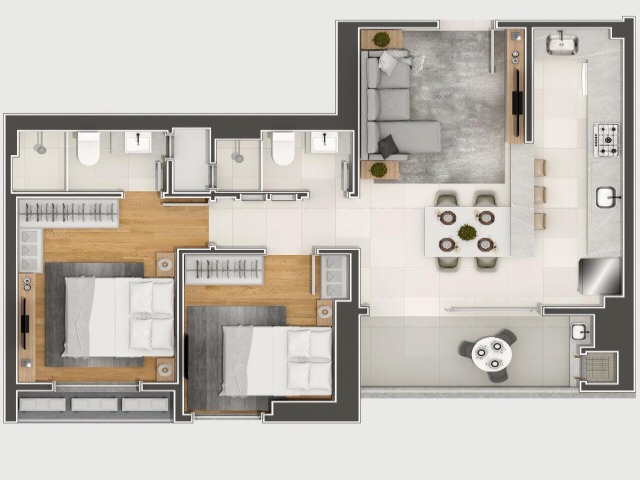 Apartamento à venda com 2 quartos, 73m² - Foto 27