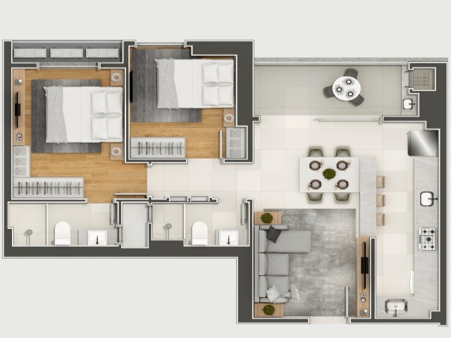 Apartamento à venda com 2 quartos, 73m² - Foto 33