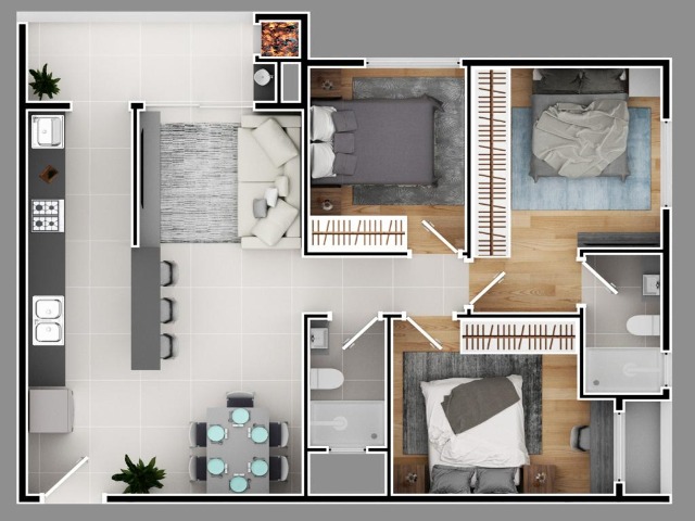 Apartamento à venda com 2 quartos, 98m² - Foto 6