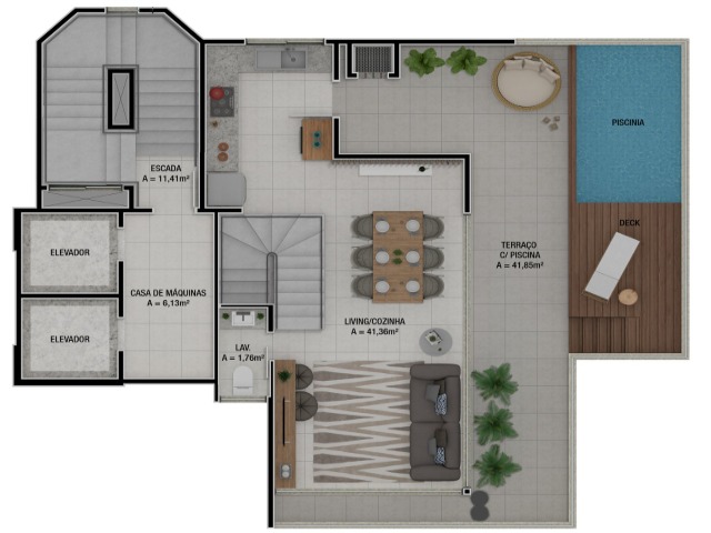 Apartamento à venda com 3 quartos, 121m² - Foto 15